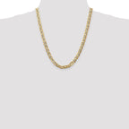 FJC Finejewelers 22 Inch 14k 7mm Concave Anchor Chain Necklace