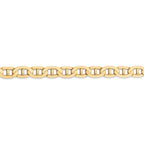FJC Finejewelers 24 Inch 14k 7mm Concave Anchor Chain Necklace