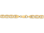 FJC Finejewelers 7 Inch 14k Yellow Gold 7mm Concave Anchor Chain Bracelet