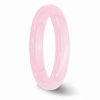 Chisel Ceramic Pink 4mm Polished Wedding Band