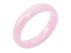 Chisel Ceramic Pink 4mm Polished Wedding Band