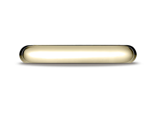 Benchmark® 14k Gold 4.0mm High Dome Heavy Comfort-fit Ring