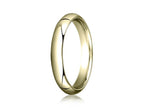 Benchmark® 14k Gold 4.0mm High Dome Heavy Comfort-fit Ring