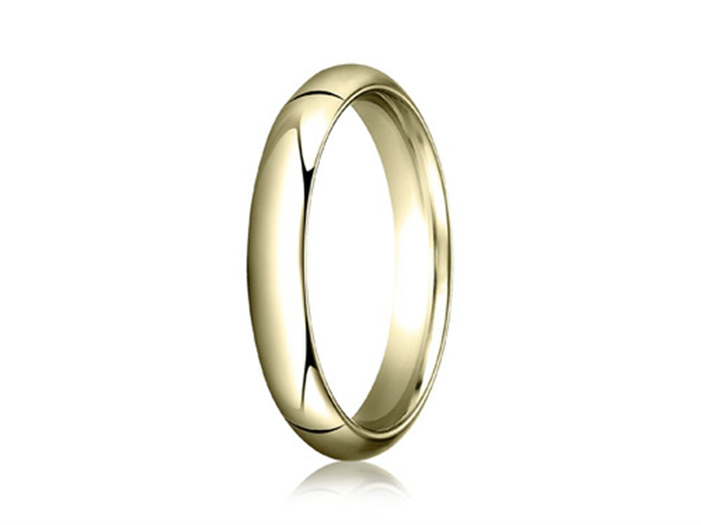 Benchmark® 14k Gold 4.0mm High Dome Heavy Comfort-fit Ring