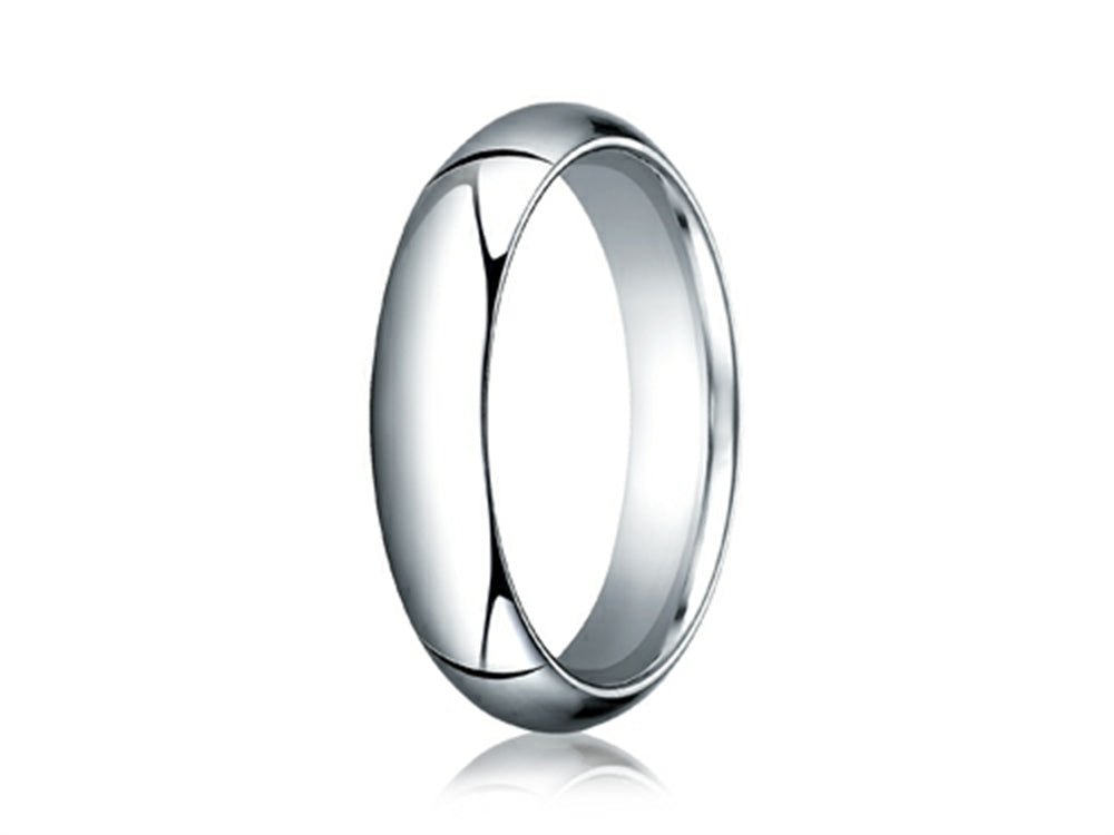 Benchmark® 14k Gold 5.0mm High Dome Heavy Comfort-fit Ring