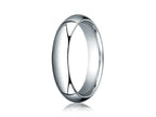 Benchmark® 14k Gold 5.0mm High Dome Heavy Comfort-fit Ring
