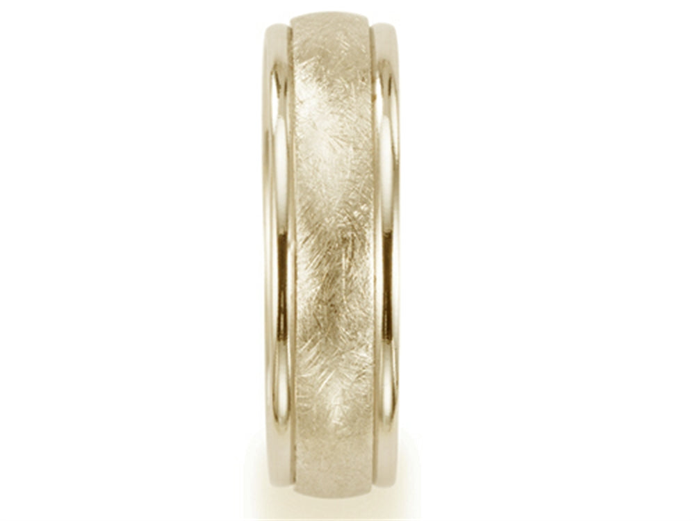 Benchmark® 6mm Comfort Fit Design Wedding Band / Ring