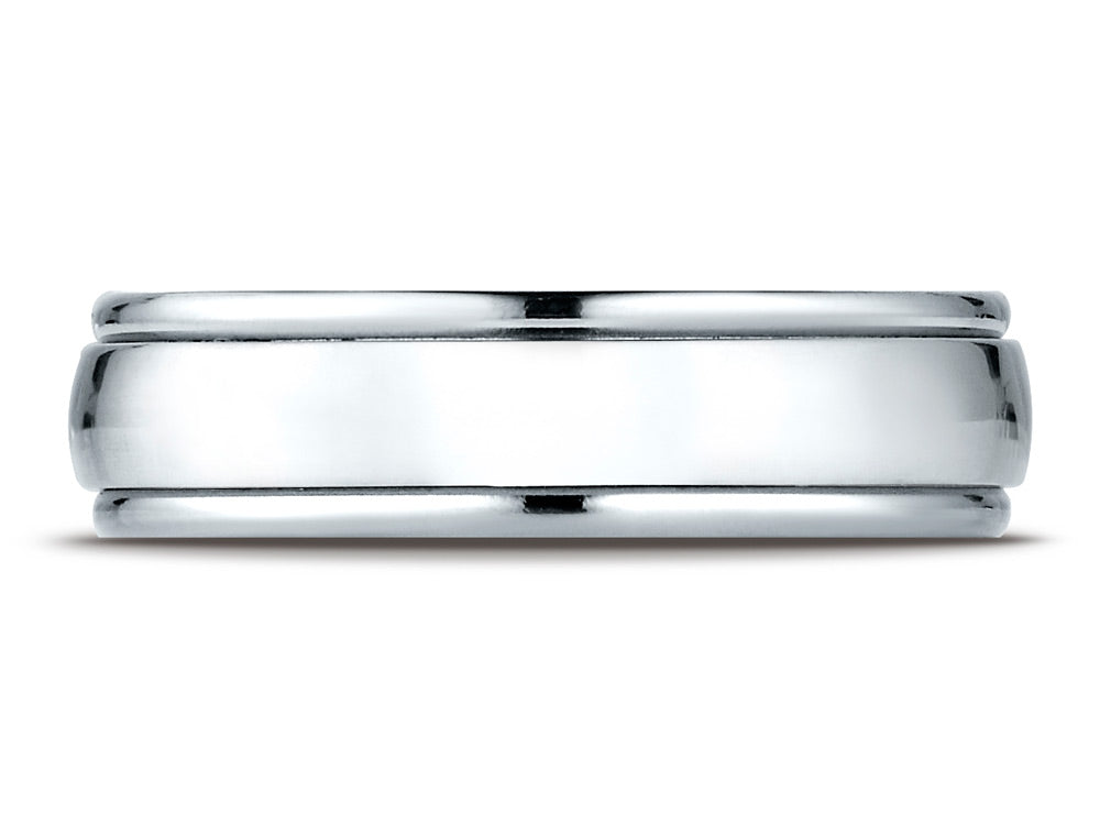Benchmark® 6mm Comfort Fit Design Wedding Band / Ring
