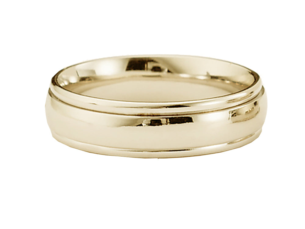 Benchmark® 6mm Comfort Fit Design Wedding Band / Ring
