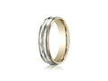 Benchmark® 6mm Comfort Fit Design Wedding Band / Ring