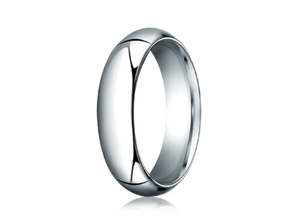 Benchmark® 14k Gold 6.0mm High Dome Heavy Comfort-fit Ring