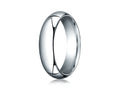Benchmark® 14k Gold 6.0mm High Dome Heavy Comfort-fit Ring