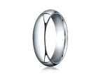 Benchmark® 14k Gold 6.0mm High Dome Heavy Comfort-fit Ring