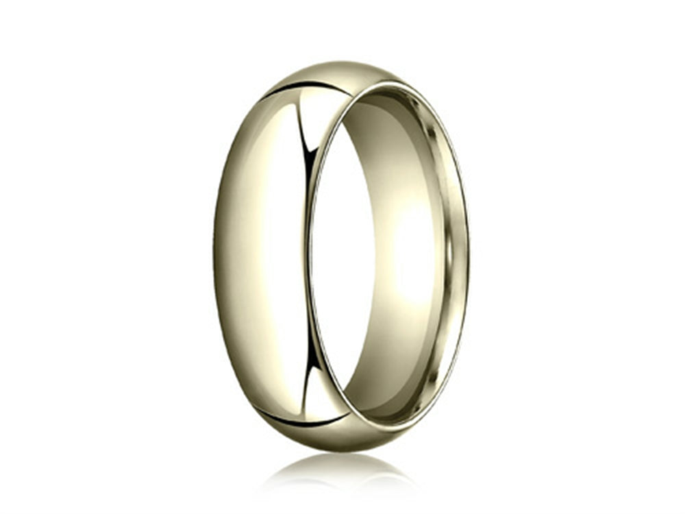 Benchmark® 14k Gold 7.0mm High Dome Heavy Comfort-fit Ring