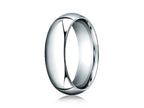 Benchmark® 14k Gold 7.0mm High Dome Heavy Comfort-fit Ring