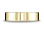 Benchmark® 14k Gold 6.0mm Flat Comfort-fit Ring