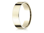 Benchmark® 14k Gold 6.0mm Flat Comfort-fit Ring