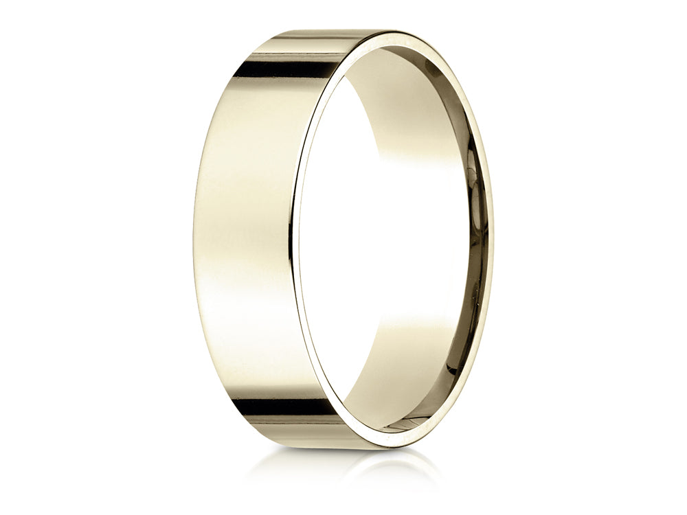 Benchmark® 14k Gold 6.0mm Flat Comfort-fit Ring
