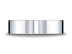 Benchmark® 18k Gold 6.0mm Flat Comfort-fit Ring
