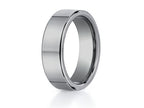 Benchmark® 7mm Comfort Fit Tungsten Carbide Wedding Band / Ring