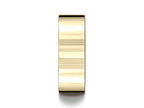Benchmark® 14k Gold 8.0mm Flat Comfort-fit Ring
