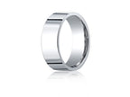 Benchmark® 18k Gold 8.0mm Flat Comfort-fit Ring