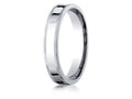 Benchmark® 14k Gold 4mm Flat Comfort-fit Wedding Band / Ring With Milgrain