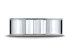 Benchmark® 14k Gold 8mm Flat Comfort-fit Wedding Band / Ring With Milgrain