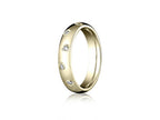Benchmark® 4mm Round Diamonds Eternity Wedding Band Ring