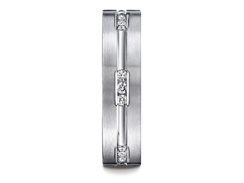 Benchmark® 6mm Comfort Fit 0.36 cttw Diamond Wedding Band / Ring