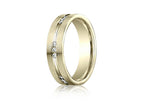 Benchmark® 6mm Comfort Fit 0.36 cttw Diamond Wedding Band / Ring