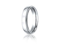 Benchmark® Cobalt Chrome™ 5mm Comfort-fit High Polished Design Ring