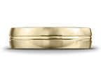 Benchmark® 6mm Comfort Fit Design Wedding Band / Ring