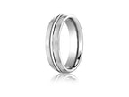 Benchmark® 6mm Comfort Fit Design Wedding Band / Ring