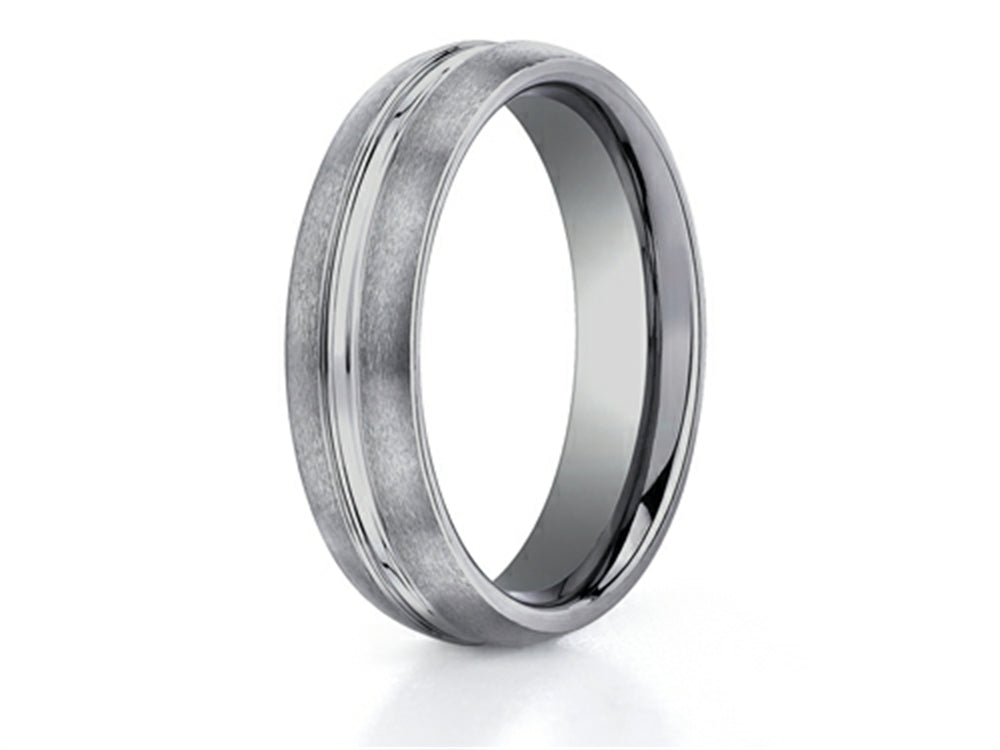 Benchmark® 6mm Comfort Fit Tungsten Carbide Wedding Band / Ring