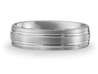 Benchmark® 6mm Comfort Fit Design Wedding Band / Ring