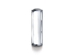 Benchmark® Cobalt Chrome™ 7mm Comfort-fit High Polished Design Ring