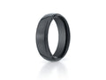 Benchmark® Ceramic 7mm Comfort-fit High Polished Design Ring