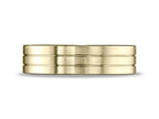 Benchmark® 6mm Comfort Fit Design Wedding Band / Ring