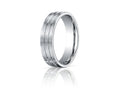 Benchmark® 6mm Comfort Fit Design Wedding Band / Ring