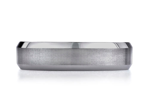 Benchmark® 6mm Comfort Fit Tungsten Carbide Wedding Band / Ring