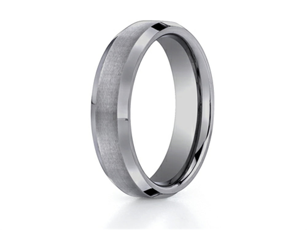 Benchmark® 6mm Comfort Fit Tungsten Carbide Wedding Band / Ring