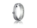Benchmark® 6mm Comfort Fit Design Wedding Band / Ring