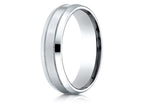 Benchmark® 14k Gold 6mm Comfort-fit Satin-finished With Milgrain Carved Design Wedding Band Ring