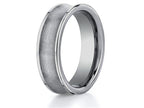 Benchmark® 7mm Comfort Fit Tungsten Carbide Wedding Band / Ring