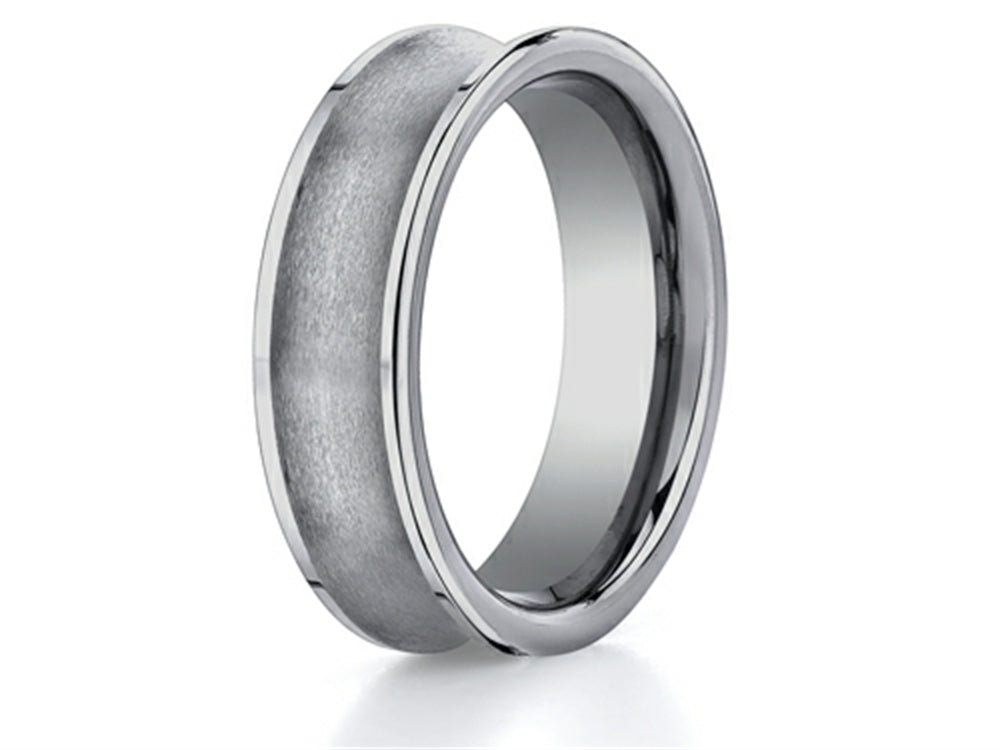 Benchmark® 7mm Comfort Fit Tungsten Carbide Wedding Band / Ring