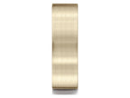 Benchmark® 14k Gold 7mm Comfort-fit Satin-finished Carved Design Wedding Band Ring