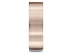 Benchmark® 14k Rose Gold 7mm Comfort-fit Satin-finished Carved Design Wedding Band Ring