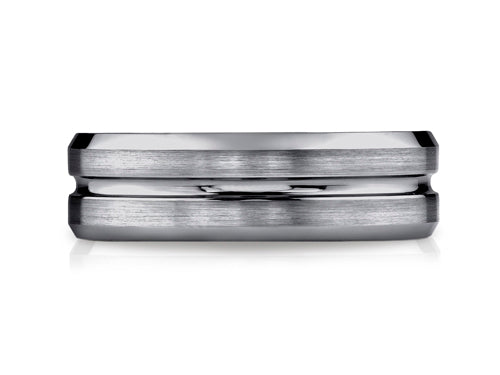 Benchmark® 7mm Comfort Fit Tungsten Carbide Wedding Band / Ring