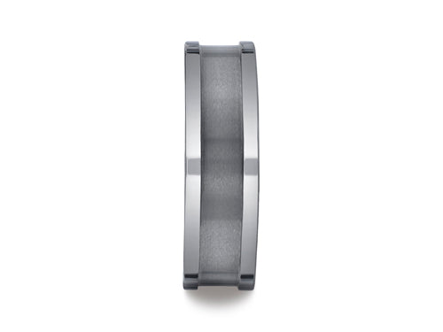 Benchmark® 7mm Comfort Fit Tungsten Carbide Wedding Band / Ring